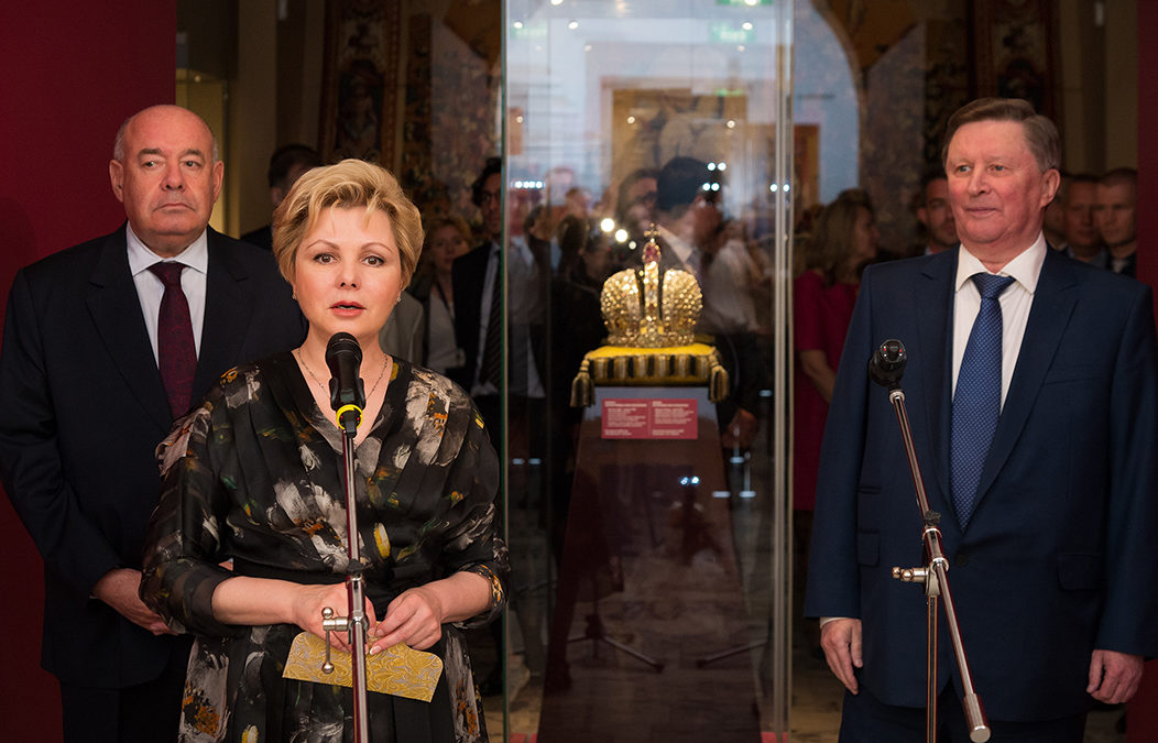 Открытие выставки «Хранители времени. Реставрация в Музеях Московского Кремля»