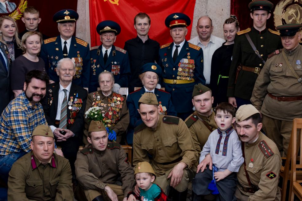Торжественная встреча с ветеранами Великой Отечественной войны прошла в культурно-досуговом центре «Орбита»