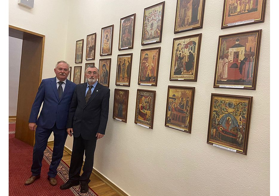 Выставка «Образ Богородицы в Православной Церкви» открылась в Администрации Президента РФ